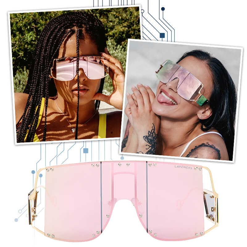 Cyber Girl napszemüveg