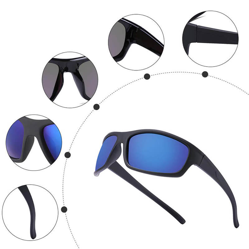 Męskie okulary przeciwsłoneczne FlexLens