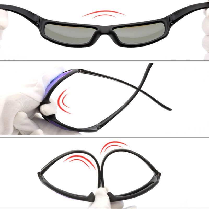 Męskie okulary przeciwsłoneczne FlexLens