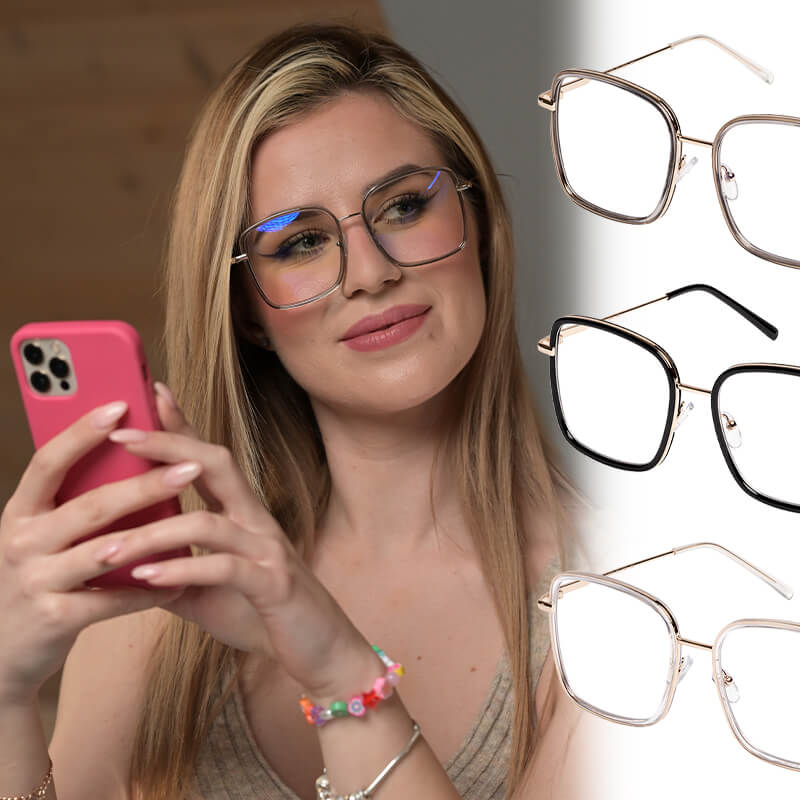 Ochelari cu protecție pentru lumina albastră Elaine